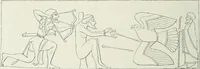 An illustration from Denkmäler des klassischen Altertums, zur Erläuterung des Lebens der Griechen und Römer in Religion, Kunst und Sitte (1887)
