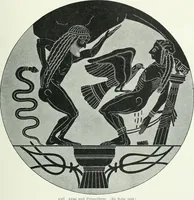 An illustration from Denkmäler des klassischen Altertums, zur Erläuterung des Lebens der Griechen und Römer in Religion, Kunst und Sitte (1887)