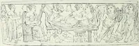 An illustration from Denkmäler des klassischen Altertums, zur Erläuterung des Lebens der Griechen und Römer in Religion, Kunst und Sitte (1887)