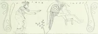 An illustration from Denkmäler des klassischen Altertums, zur Erläuterung des Lebens der Griechen und Römer in Religion, Kunst und Sitte (1887)