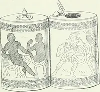 An illustration from Denkmäler des klassischen Altertums, zur Erläuterung des Lebens der Griechen und Römer in Religion, Kunst und Sitte (1887)