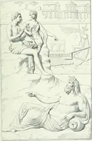 An illustration from Denkmäler des klassischen Altertums, zur Erläuterung des Lebens der Griechen und Römer in Religion, Kunst und Sitte (1887)