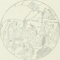 An illustration from Denkmäler des klassischen Altertums, zur Erläuterung des Lebens der Griechen und Römer in Religion, Kunst und Sitte (1887)
