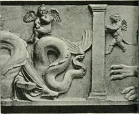 An illustration from Denkmäler des klassischen Altertums, zur Erläuterung des Lebens der Griechen und Römer in Religion, Kunst und Sitte (1887)