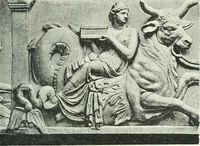 An illustration from Denkmäler des klassischen Altertums, zur Erläuterung des Lebens der Griechen und Römer in Religion, Kunst und Sitte (1887)