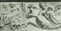An illustration from Denkmäler des klassischen Altertums, zur Erläuterung des Lebens der Griechen und Römer in Religion, Kunst und Sitte (1887)