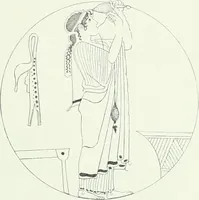 An illustration from Denkmäler des klassischen Altertums, zur Erläuterung des Lebens der Griechen und Römer in Religion, Kunst und Sitte (1887)