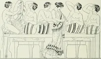 An illustration from Denkmäler des klassischen Altertums, zur Erläuterung des Lebens der Griechen und Römer in Religion, Kunst und Sitte (1887)