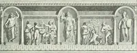 An illustration from Denkmäler des klassischen Altertums, zur Erläuterung des Lebens der Griechen und Römer in Religion, Kunst und Sitte (1887)