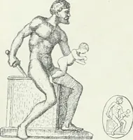 An illustration from Denkmäler des klassischen Altertums, zur Erläuterung des Lebens der Griechen und Römer in Religion, Kunst und Sitte (1887)