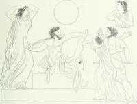 An illustration from Denkmäler des klassischen Altertums, zur Erläuterung des Lebens der Griechen und Römer in Religion, Kunst und Sitte (1887)