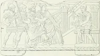 An illustration from Denkmäler des klassischen Altertums, zur Erläuterung des Lebens der Griechen und Römer in Religion, Kunst und Sitte (1887)