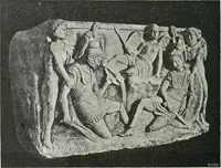 An illustration from Denkmäler des klassischen Altertums, zur Erläuterung des Lebens der Griechen und Römer in Religion, Kunst und Sitte (1887)