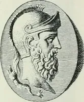 An illustration from Denkmäler des klassischen Altertums, zur Erläuterung des Lebens der Griechen und Römer in Religion, Kunst und Sitte (1887)
