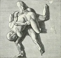 An illustration from Denkmäler des klassischen Altertums, zur Erläuterung des Lebens der Griechen und Römer in Religion, Kunst und Sitte (1887)