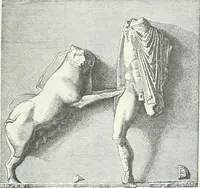 An illustration from Denkmäler des klassischen Altertums, zur Erläuterung des Lebens der Griechen und Römer in Religion, Kunst und Sitte (1887)