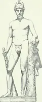An illustration from Denkmäler des klassischen Altertums, zur Erläuterung des Lebens der Griechen und Römer in Religion, Kunst und Sitte (1887)
