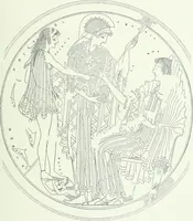An illustration from Denkmäler des klassischen Altertums, zur Erläuterung des Lebens der Griechen und Römer in Religion, Kunst und Sitte (1887)