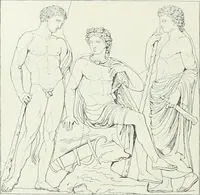 An illustration from Denkmäler des klassischen Altertums, zur Erläuterung des Lebens der Griechen und Römer in Religion, Kunst und Sitte (1887)