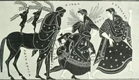 An illustration from Denkmäler des klassischen Altertums, zur Erläuterung des Lebens der Griechen und Römer in Religion, Kunst und Sitte (1887)