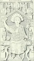An illustration from Denkmäler des klassischen Altertums, zur Erläuterung des Lebens der Griechen und Römer in Religion, Kunst und Sitte (1887)
