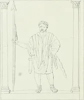 An illustration from Denkmäler des klassischen Altertums, zur Erläuterung des Lebens der Griechen und Römer in Religion, Kunst und Sitte (1887)