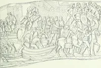 An illustration from Denkmäler des klassischen Altertums, zur Erläuterung des Lebens der Griechen und Römer in Religion, Kunst und Sitte (1887)