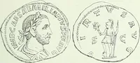 An illustration from Denkmäler des klassischen Altertums, zur Erläuterung des Lebens der Griechen und Römer in Religion, Kunst und Sitte (1887)