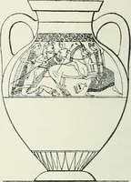 An illustration from Denkmäler des klassischen Altertums, zur Erläuterung des Lebens der Griechen und Römer in Religion, Kunst und Sitte (1887)