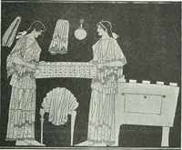 An illustration from Denkmäler des klassischen Altertums, zur Erläuterung des Lebens der Griechen und Römer in Religion, Kunst und Sitte (1887)