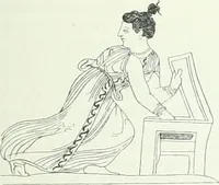 An illustration from Denkmäler des klassischen Altertums, zur Erläuterung des Lebens der Griechen und Römer in Religion, Kunst und Sitte (1887)