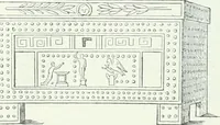 An illustration from Denkmäler des klassischen Altertums, zur Erläuterung des Lebens der Griechen und Römer in Religion, Kunst und Sitte (1887)