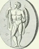 An illustration from Denkmäler des klassischen Altertums, zur Erläuterung des Lebens der Griechen und Römer in Religion, Kunst und Sitte (1887)