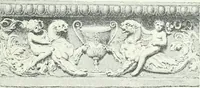 An illustration from Denkmäler des klassischen Altertums, zur Erläuterung des Lebens der Griechen und Römer in Religion, Kunst und Sitte (1887)