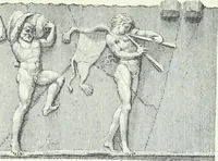 An illustration from Denkmäler des klassischen Altertums, zur Erläuterung des Lebens der Griechen und Römer in Religion, Kunst und Sitte (1887)