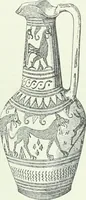 An illustration from Denkmäler des klassischen Altertums, zur Erläuterung des Lebens der Griechen und Römer in Religion, Kunst und Sitte (1887)