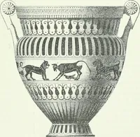 An illustration from Denkmäler des klassischen Altertums, zur Erläuterung des Lebens der Griechen und Römer in Religion, Kunst und Sitte (1887)