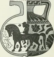 An illustration from Denkmäler des klassischen Altertums, zur Erläuterung des Lebens der Griechen und Römer in Religion, Kunst und Sitte (1887)