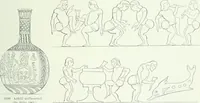 An illustration from Denkmäler des klassischen Altertums, zur Erläuterung des Lebens der Griechen und Römer in Religion, Kunst und Sitte (1887)