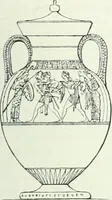 An illustration from Denkmäler des klassischen Altertums, zur Erläuterung des Lebens der Griechen und Römer in Religion, Kunst und Sitte (1887)
