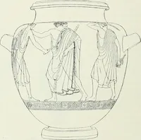 An illustration from Denkmäler des klassischen Altertums, zur Erläuterung des Lebens der Griechen und Römer in Religion, Kunst und Sitte (1887)