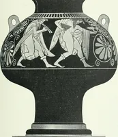 An illustration from Denkmäler des klassischen Altertums, zur Erläuterung des Lebens der Griechen und Römer in Religion, Kunst und Sitte (1887)