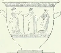 An illustration from Denkmäler des klassischen Altertums, zur Erläuterung des Lebens der Griechen und Römer in Religion, Kunst und Sitte (1887)