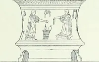 An illustration from Denkmäler des klassischen Altertums, zur Erläuterung des Lebens der Griechen und Römer in Religion, Kunst und Sitte (1887)