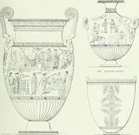 An illustration from Denkmäler des klassischen Altertums, zur Erläuterung des Lebens der Griechen und Römer in Religion, Kunst und Sitte (1887)