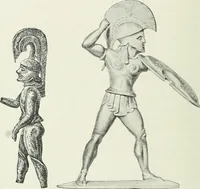 An illustration from Denkmäler des klassischen Altertums, zur Erläuterung des Lebens der Griechen und Römer in Religion, Kunst und Sitte (1887)