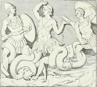 An illustration from Denkmäler des klassischen Altertums, zur Erläuterung des Lebens der Griechen und Römer in Religion, Kunst und Sitte (1887)