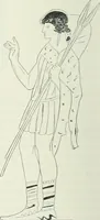 An illustration from Denkmäler des klassischen Altertums, zur Erläuterung des Lebens der Griechen und Römer in Religion, Kunst und Sitte (1887)