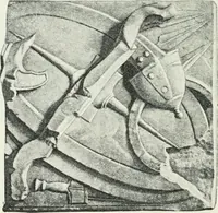 An illustration from Denkmäler des klassischen Altertums, zur Erläuterung des Lebens der Griechen und Römer in Religion, Kunst und Sitte (1887)