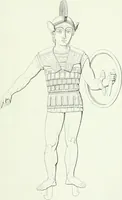 An illustration from Denkmäler des klassischen Altertums, zur Erläuterung des Lebens der Griechen und Römer in Religion, Kunst und Sitte (1887)